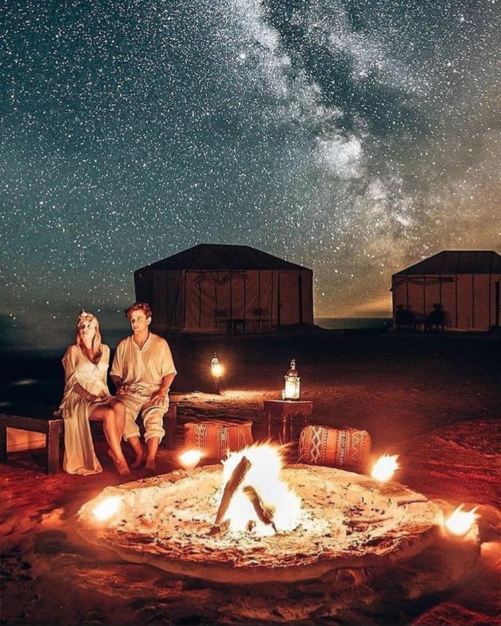 Authentic Desert Luxury Camp Merzouga Exterior photo