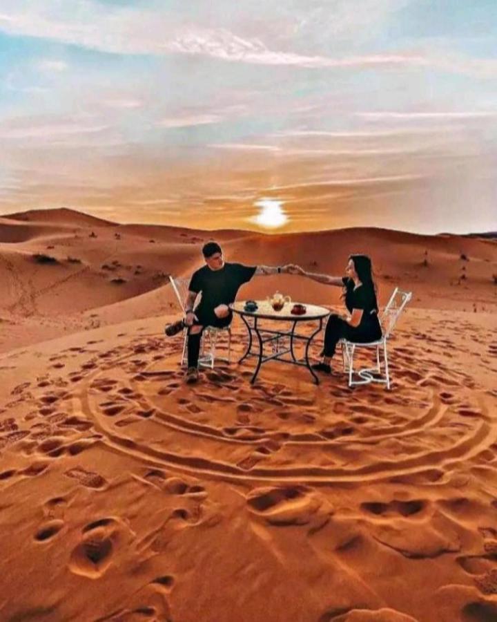 Authentic Desert Luxury Camp Merzouga Exterior photo
