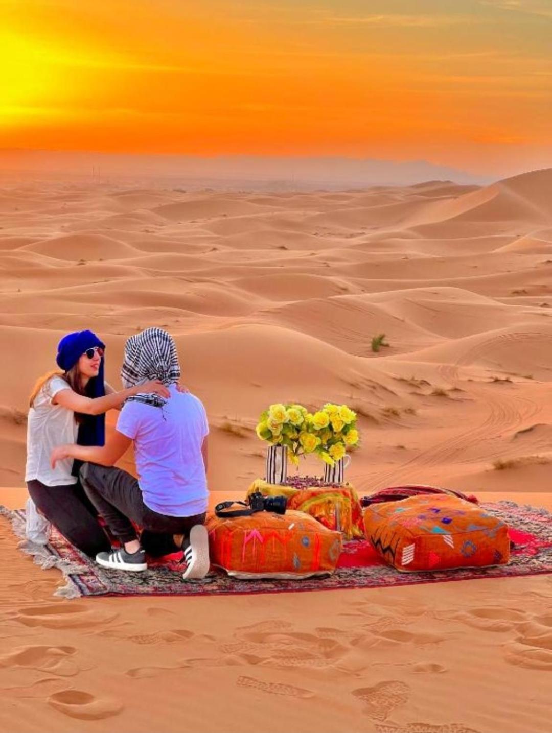 Authentic Desert Luxury Camp Merzouga Exterior photo